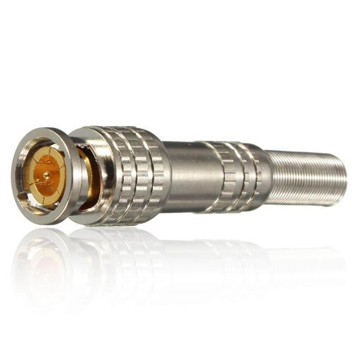 100Pcs Adapter BNC Jack Male Plug Connector To Coaxial Video RG59 Cable CCTV Camers