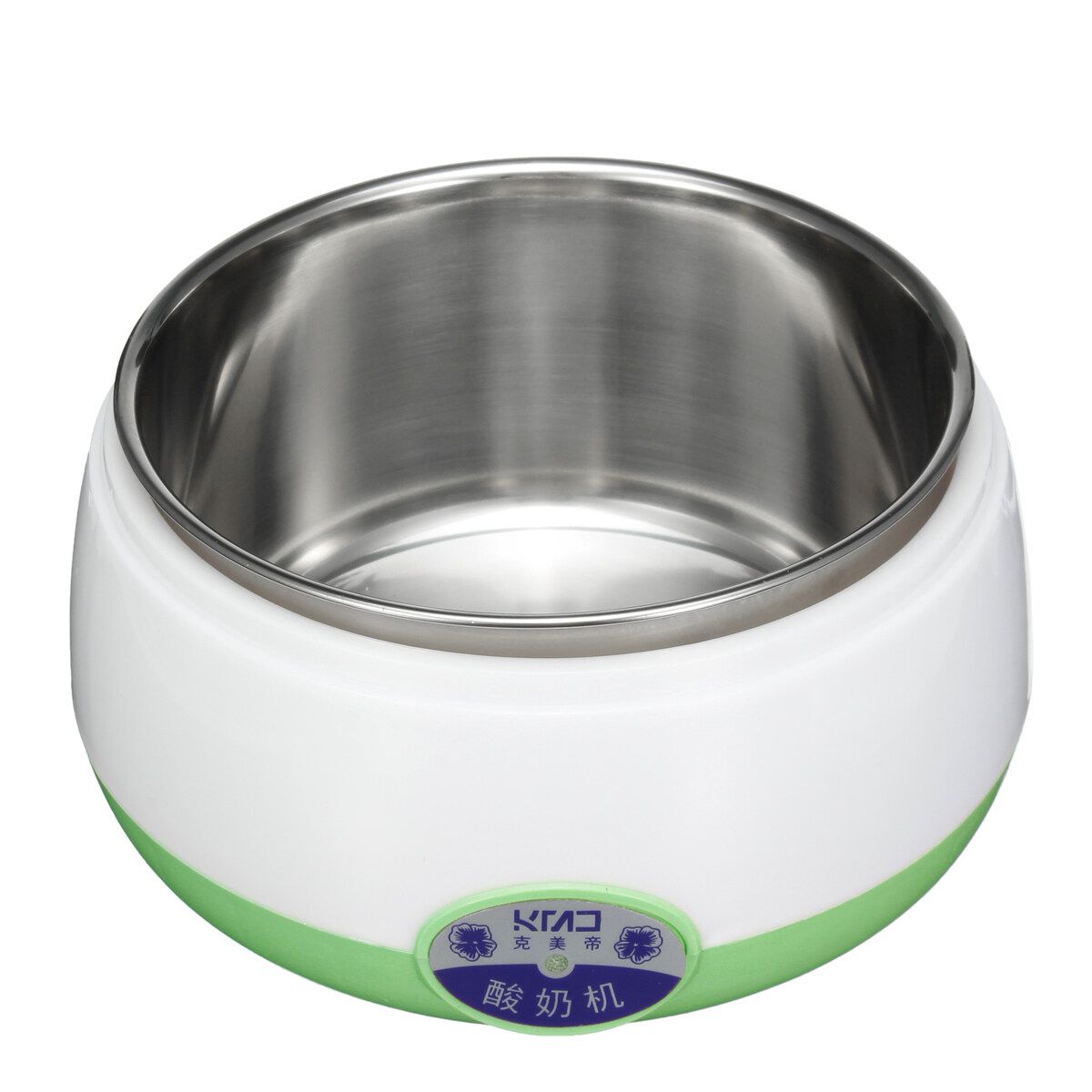 Electric Yogurt Maker Yoghurt Automatic Stainless Steel Home Kitchen DIY Machine Green