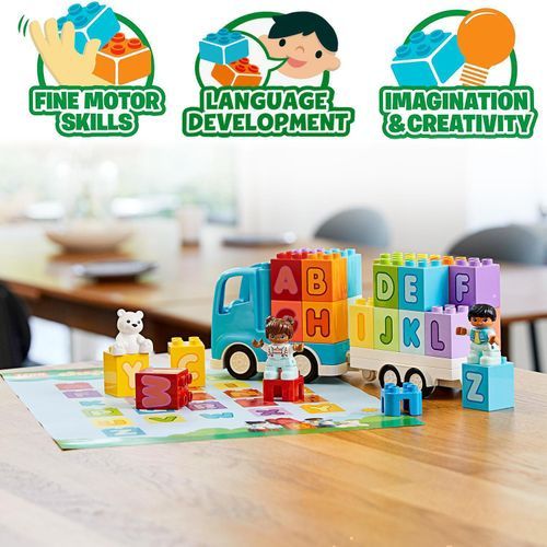 LEGO® DUPLO My First Alphabet Truck Toy For 1.5 Years, 10915