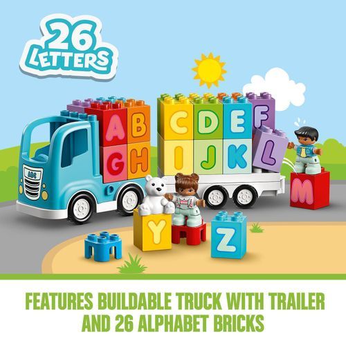 LEGO® DUPLO My First Alphabet Truck Toy For 1.5 Years, 10915