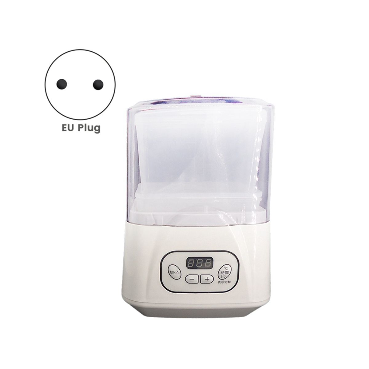 1L Electric Yogurt Maker Automatic Constant Temperature Yogurt Machine DIY Yogurt Rice  Natto Maker EU Plug