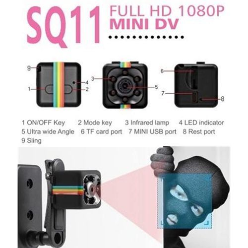 Mini Spy HD 1080P Camera  Car  Cam DVR Mcro Camera Sport