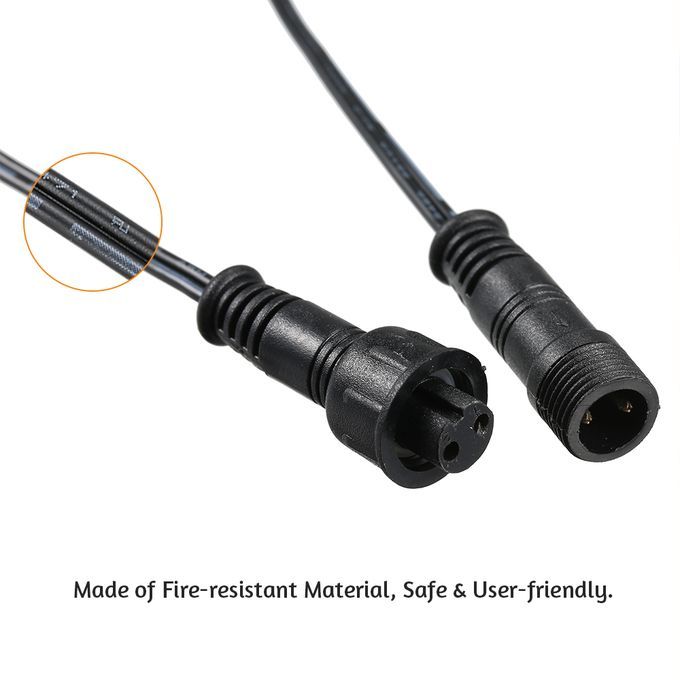 Tomshine Extension Cable Wire 5 Pack 1M/ 3.3Ft 2Pin With