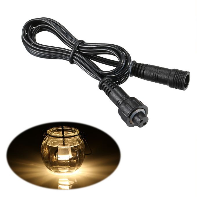 Tomshine Extension Cable Wire 5 Pack 1M/ 3.3Ft 2Pin With