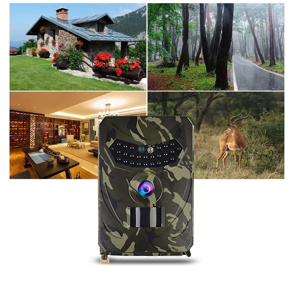 12MP 1080P Trail Camera Hunting Game Camera Outdoor Wildlife Scouting Camera with PIR Sensor Infrared Night Vision IP56 Waterproof