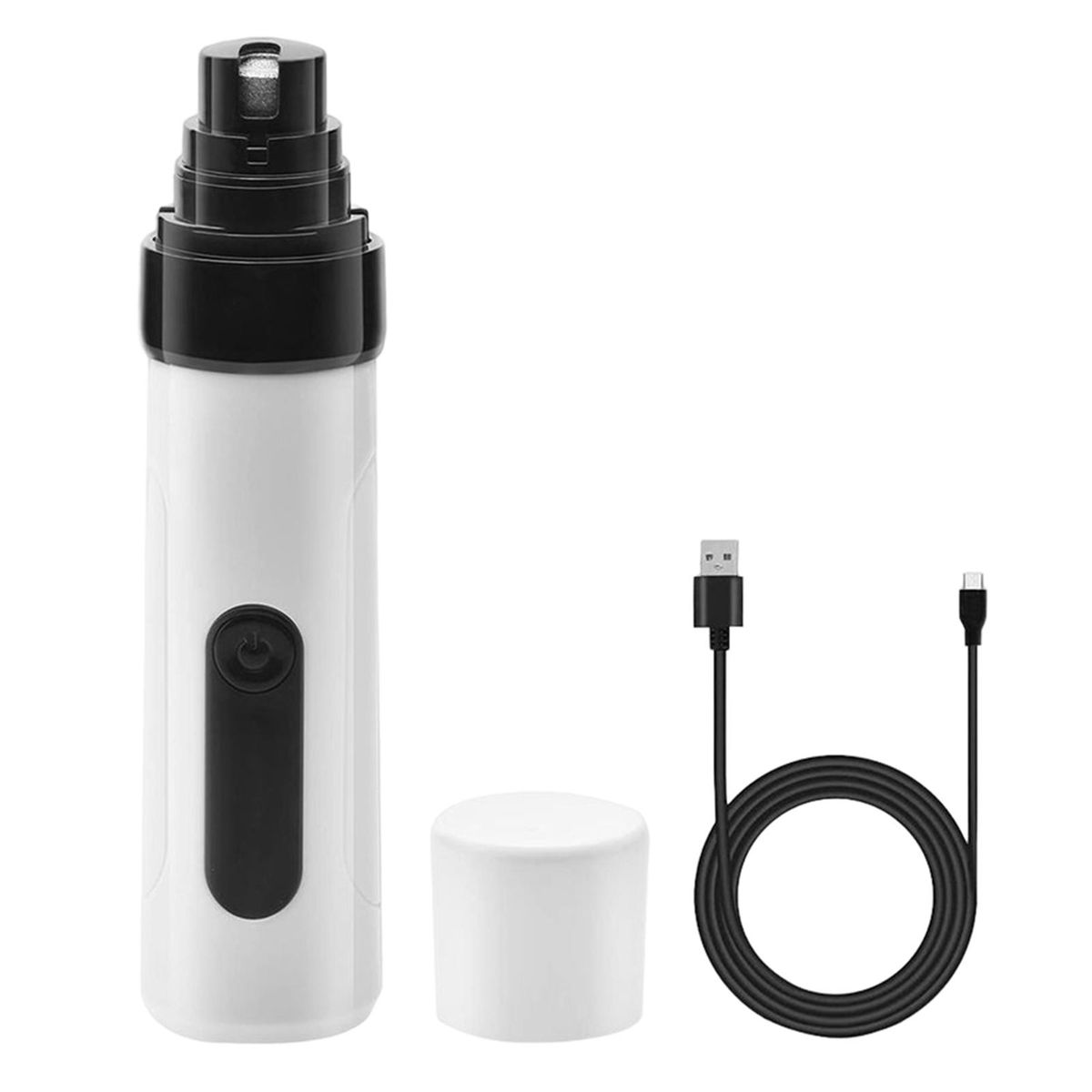 Dog Cat Nail Grinder Painless 2 Speed Nail Trimmer 3 Size Ports