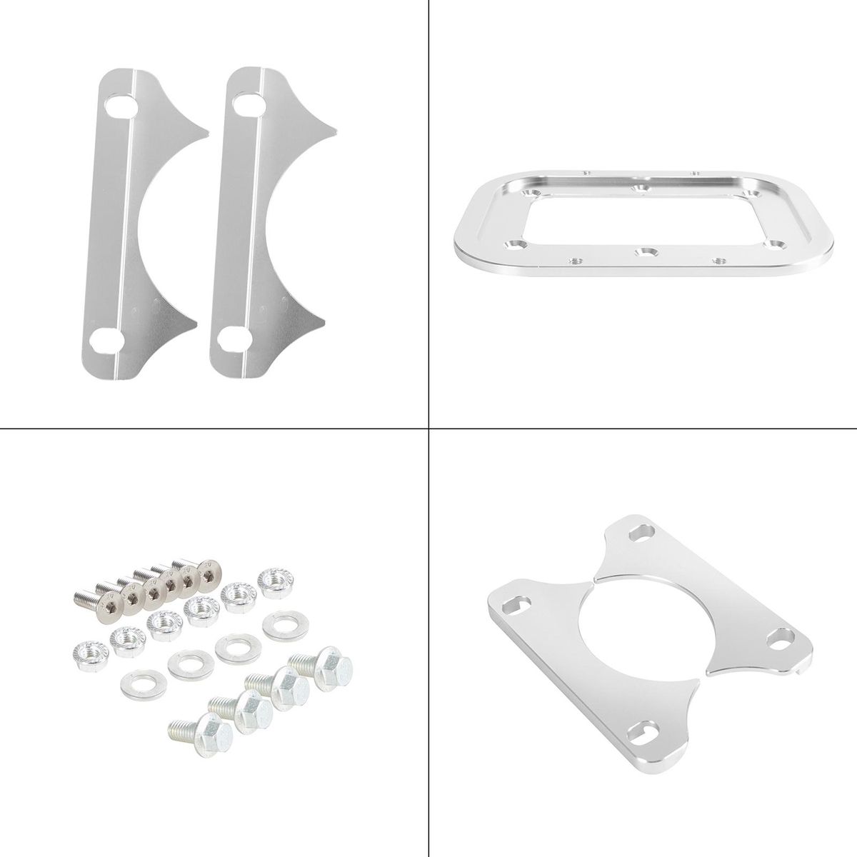 Aluminum Battery Tray Hold Down Replacement for Optima Batteries Red Yellow Blue Top 34 34/78 D34 D34/78 34M D34M