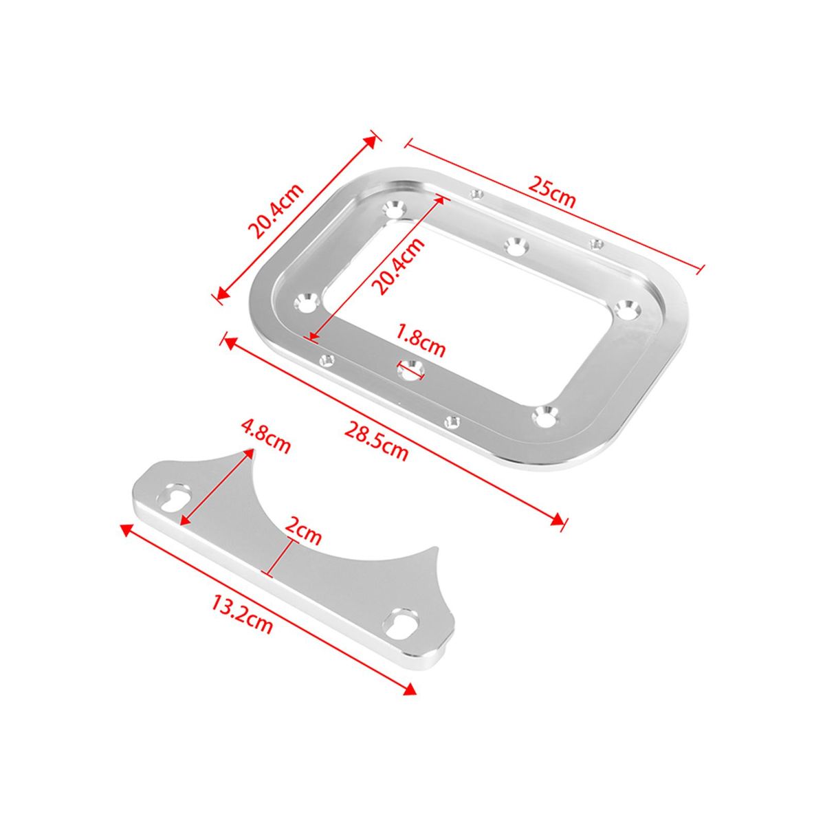 Aluminum Battery Tray Hold Down Replacement for Optima Batteries Red Yellow Blue Top 34 34/78 D34 D34/78 34M D34M