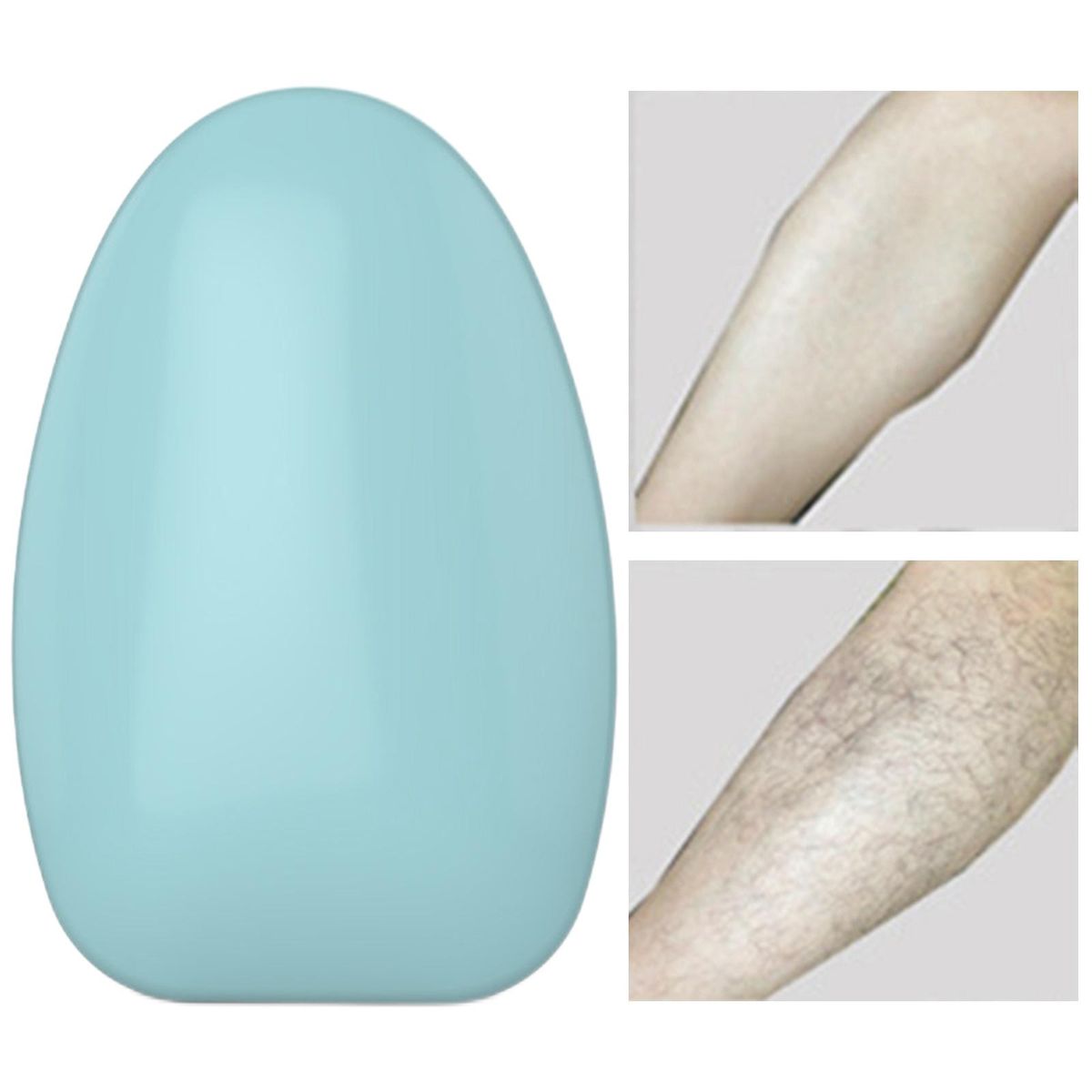 Crystal Physical Hair Removal  Reusable Epilation Blue