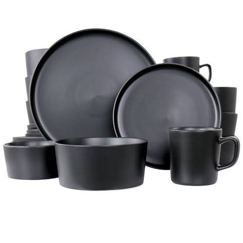 Stoneware Dinner Plate Set 16pcs