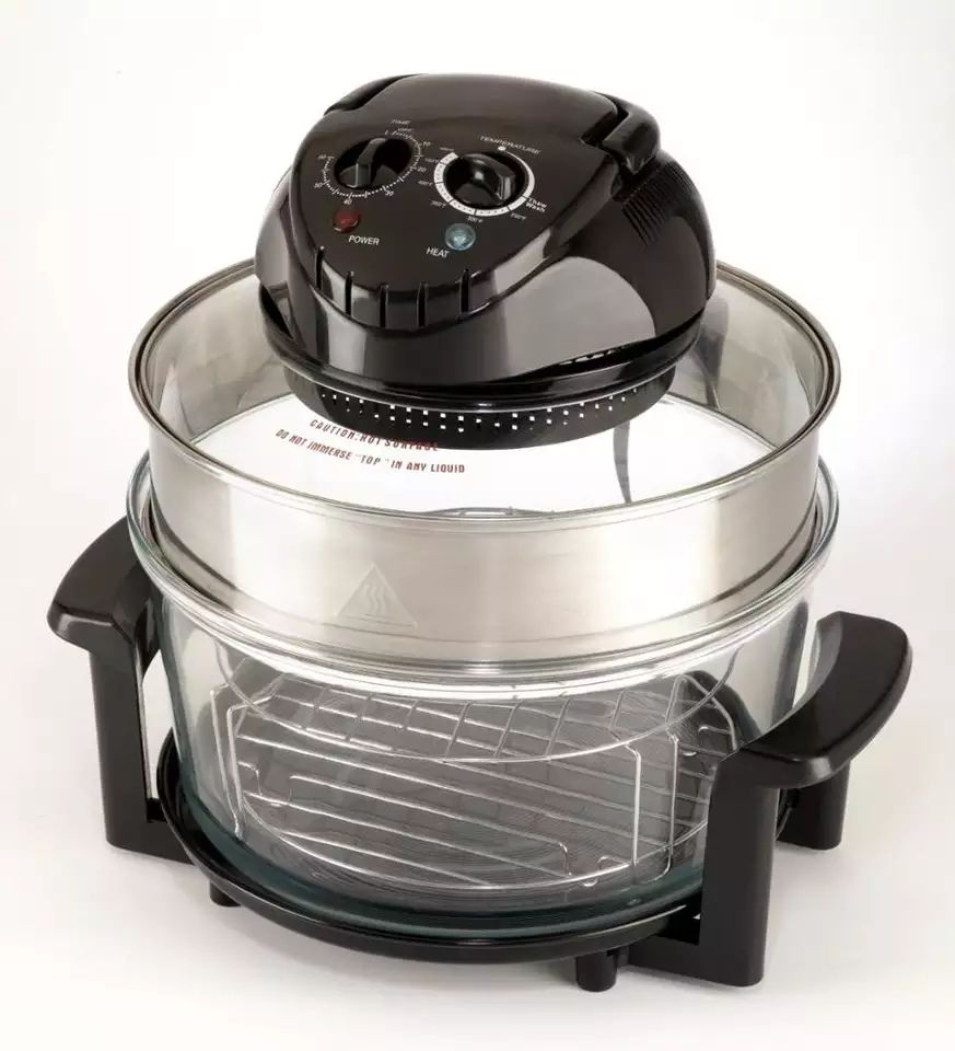 8 In 1 20L Convection Halogen Glass Oven Air Fryer