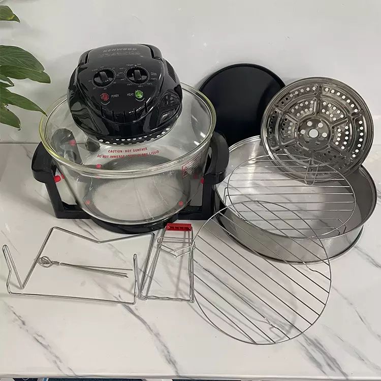 8 In 1 20L Convection Halogen Glass Oven Air Fryer