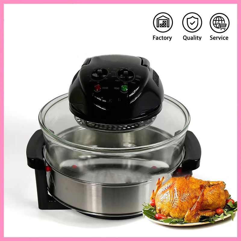 8 In 1 20L Convection Halogen Glass Oven Air Fryer