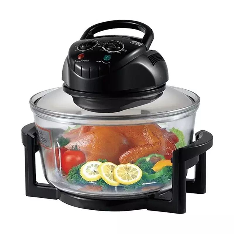 8 In 1 20L Convection Halogen Glass Oven Air Fryer