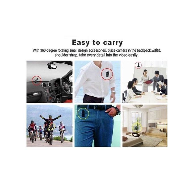 Mini Security Camera 960P HD Video Surveillance Camcorders