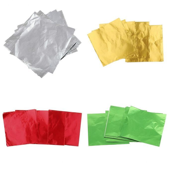 10cm Candy Foil Wrappers Confectionery Chocolate Sweets Package Foil