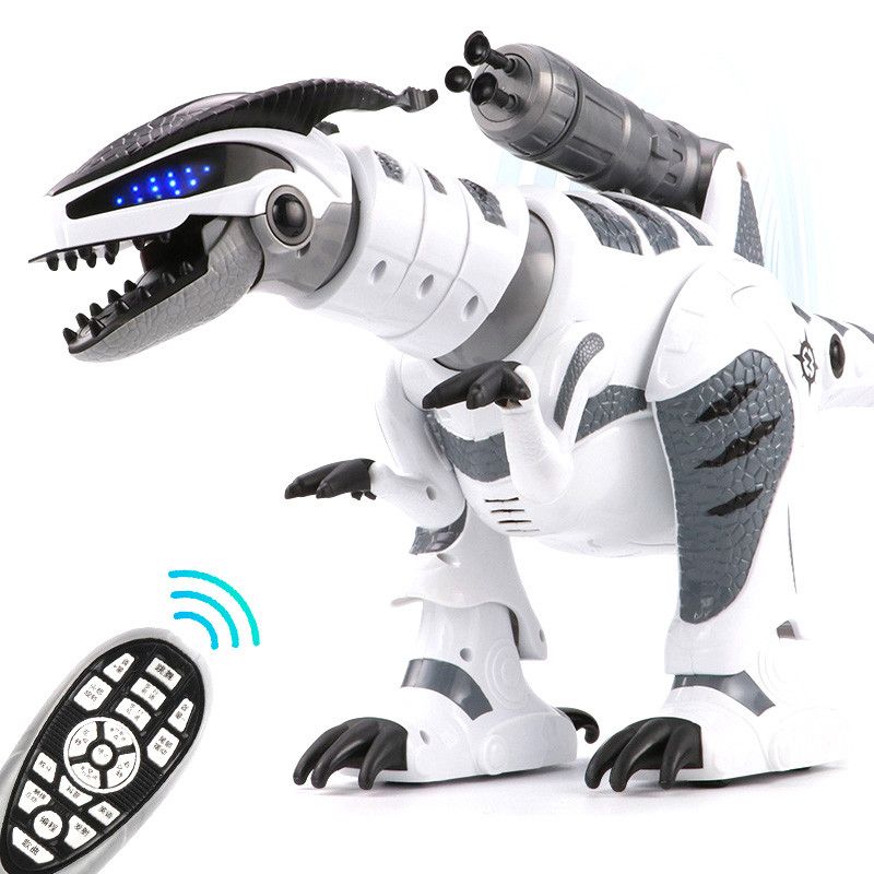 Intelligent Dinosaur Model Electric Remote Control Robot Mechanical War Dragon With Music&Light Functions Children Hobby Toys