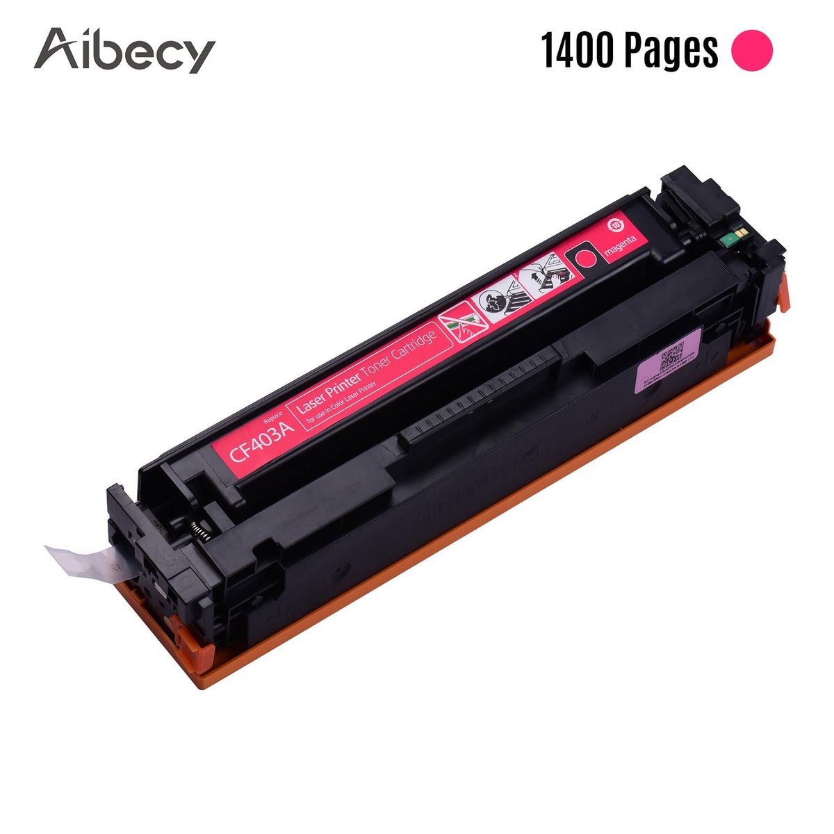 Aibecy Compatible Toner Cartridge Replacement Compatible with HP Color LaserJet Pro M252/MFP M277 Series(Magenta, 1-Pack)