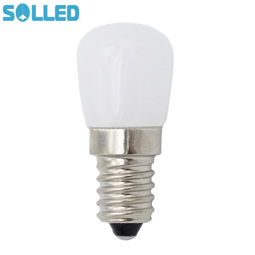 SOLLED AC 220V Mini E14 SMD2835 LED Blub Glass Lamp For Fridge Freezer Home Lighting