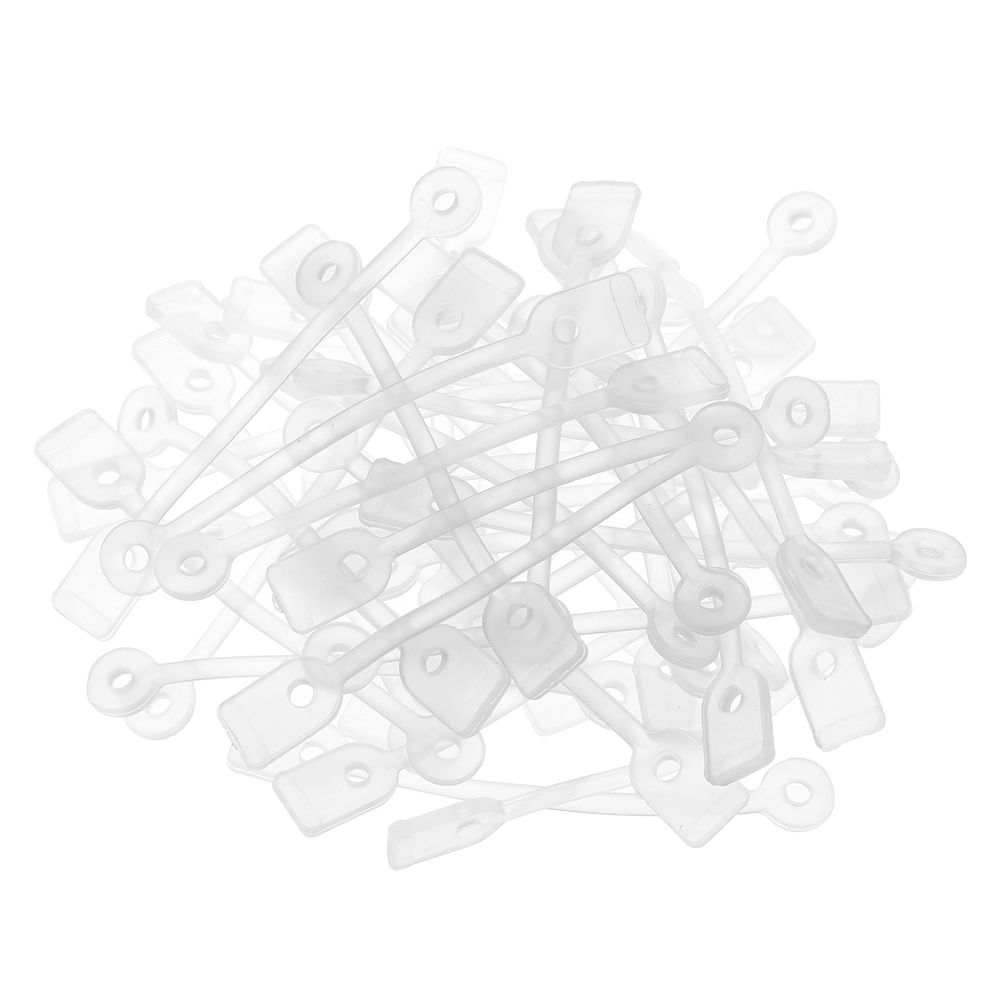 50pcs Salon Cold Wave Rods Rubber Band Replacements Reusable