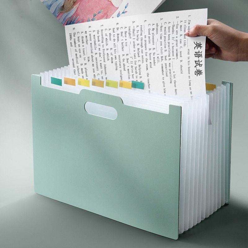 Large Capacity Expanding File Folder