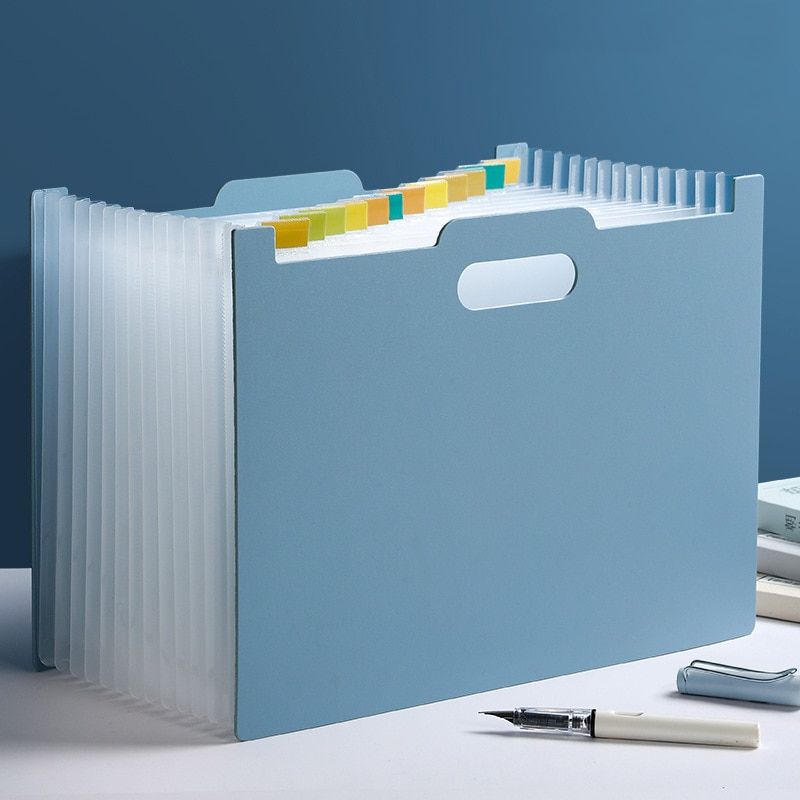 Large Capacity Expanding File Folder