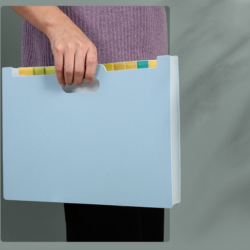 Large Capacity Expanding File Folder
