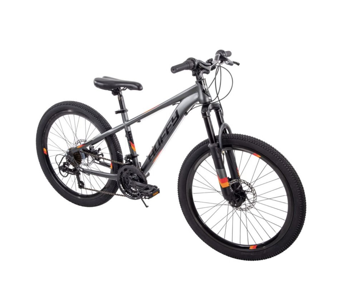 24" Scout Boys' Hardtail 21-Speed Mountain Bike With Disc Brakes