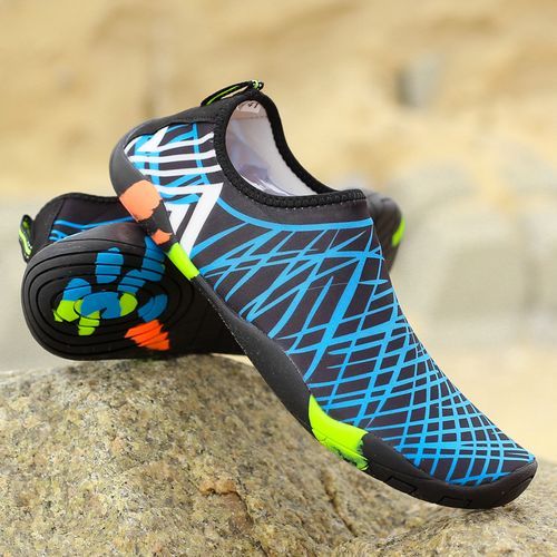 Unisex Water Shoes Beach Diving Climbing Shoes-Blue