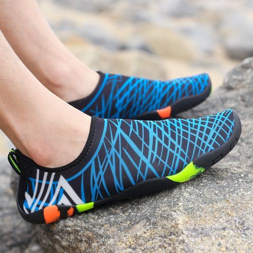 Unisex Water Shoes Beach Diving Climbing Shoes-Blue