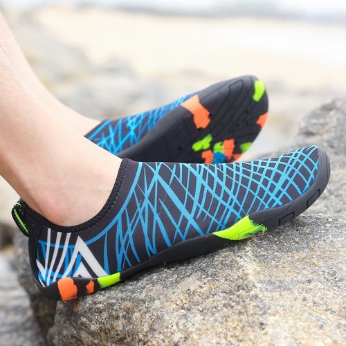 Unisex Water Shoes Beach Diving Climbing Shoes-Blue