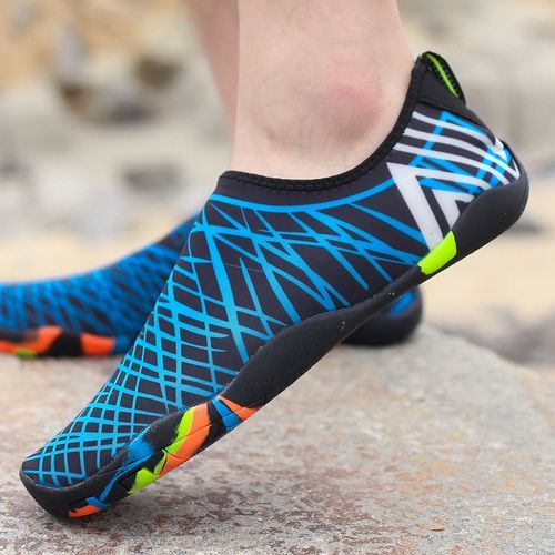 Unisex Water Shoes Beach Diving Climbing Shoes-Blue