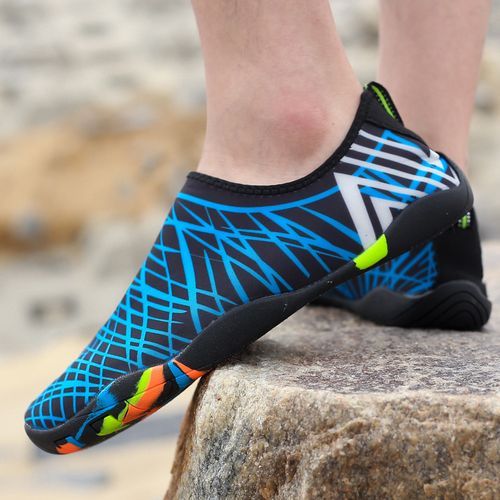 Unisex Water Shoes Beach Diving Climbing Shoes-Blue