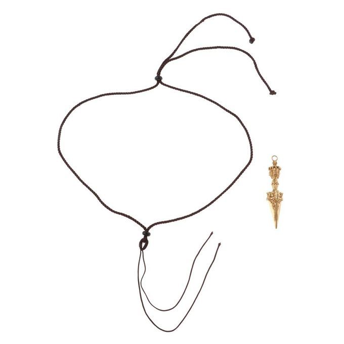 Tibetan Tantric Buddhist Supply Copper Vajra Pestle Necklace Findings