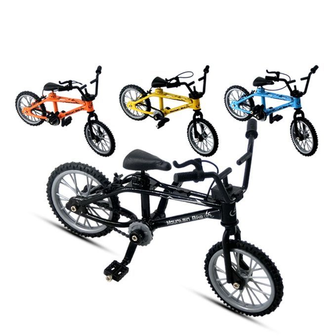 Alloy Finger BMX Fun Tional Kids Bi Y Le Modle Finger Bike Toys Gift-black