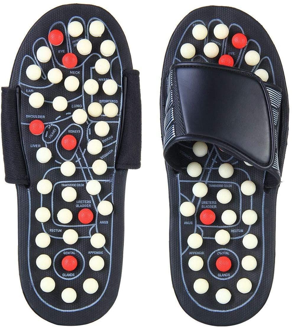 Acupuncture Foot Therapy Massage Slippers