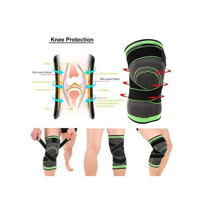 ARM/KNEE BRACE SLEEVE SUPPORT (SINGLE & FREE SIZE)