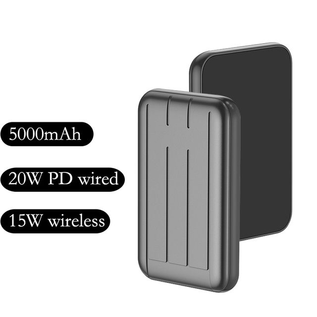 New20w Fast Magnetic Wireless Portable Charger For Magsafe