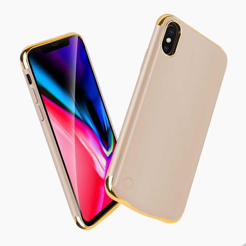5500mah External Phone Charger Case For Iphone X Xs 6000mah