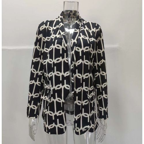 Lightweight Long Sleeve Ladies Shirt Jacket Denim Print Butterfly Embroidery