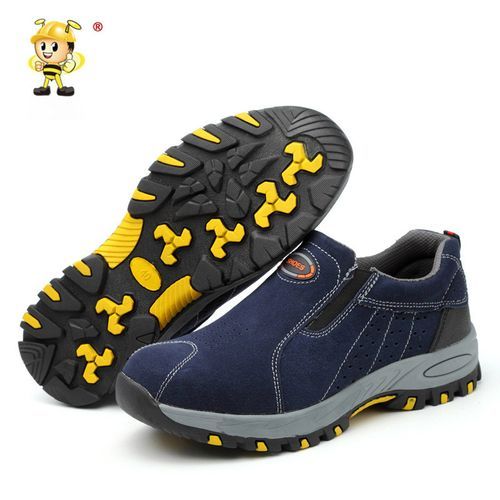 Men Safety Boots Breathable Steel Toe Cap Work Shoes