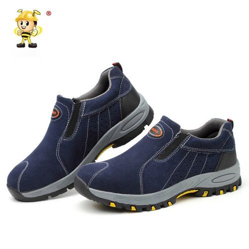 Men Safety Boots Breathable Steel Toe Cap Work Shoes