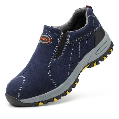 Men Safety Boots Breathable Steel Toe Cap Work Shoes