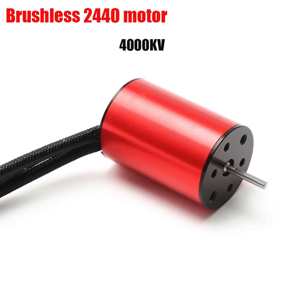 S2440 4000KV Brushless Motor Waterproof Motor Replacement for Traxxas HSP Wltoys 1/16 1/18 RC Truck