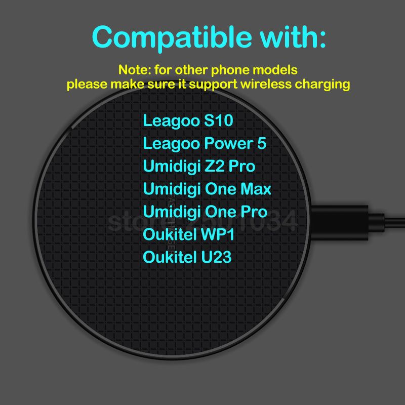 Qi 10w Fast Wireless Charging For Umidigi Z2 Pro One Pro 5