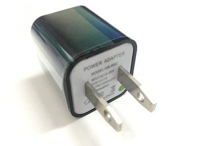 Double Cord Fast Charge USB Charging Head Wall Charger Adapter For IPhone, Samsung. Infinix Etc
