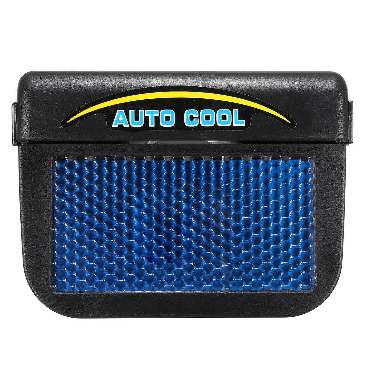 Solar Powered Car Auto Air Vent Cooling Fan Window Ventilation System