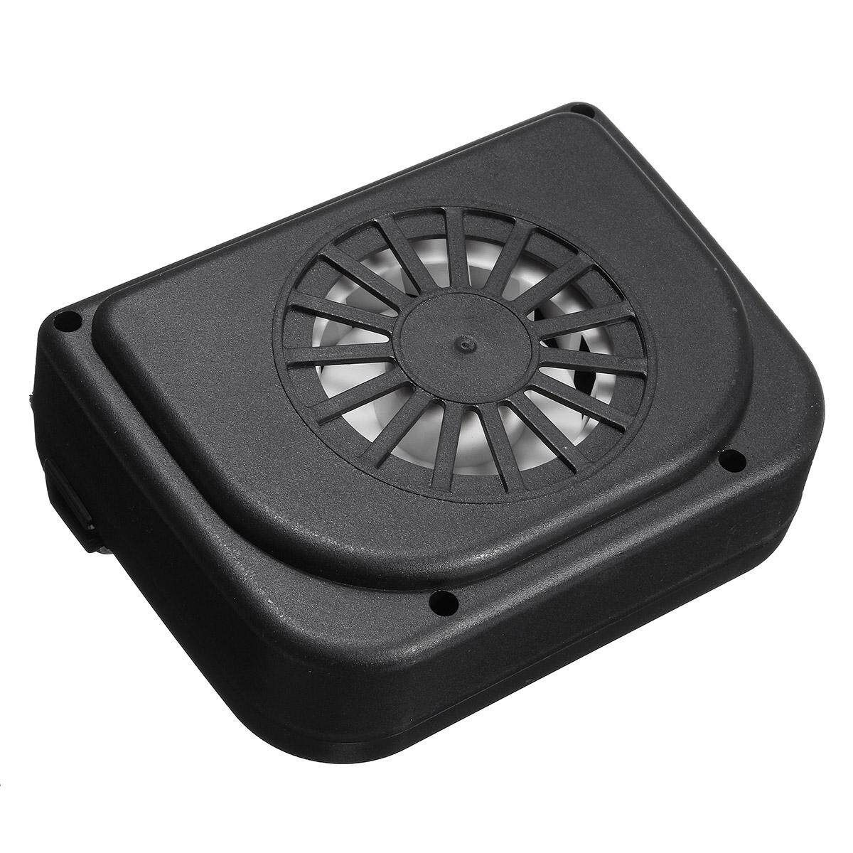 Solar Powered Car Auto Air Vent Cooling Fan Window Ventilation System