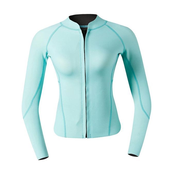 Women Anagrm  Swim Shirt UPF 50+ Swimsuit 2mm Wetsuit Swim Shirt L