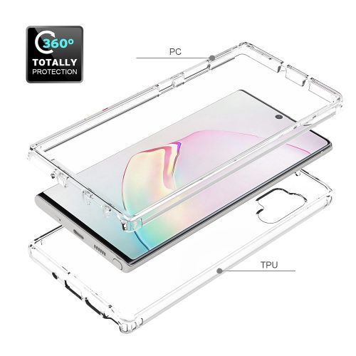 Galaxy Note10 Plus FullCase 360 Front&Back Transparent Cover